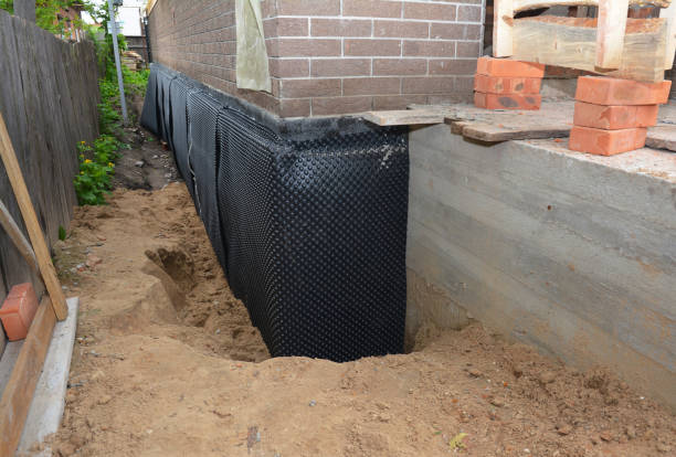Expert waterproofing evaluation at a Lawrence, IN property